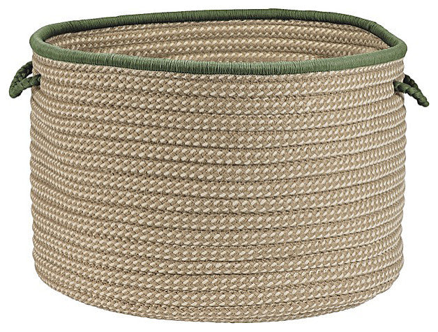 Colonial Mills Basket Boat House Olive Round