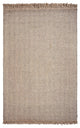 HomeRoots 9'x12' Oatmeal Beige Hand Woven Herringbone Indoor Area Rug