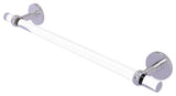 Clearview 36" Towel Bar with Twisted Accents, Satin Chrome