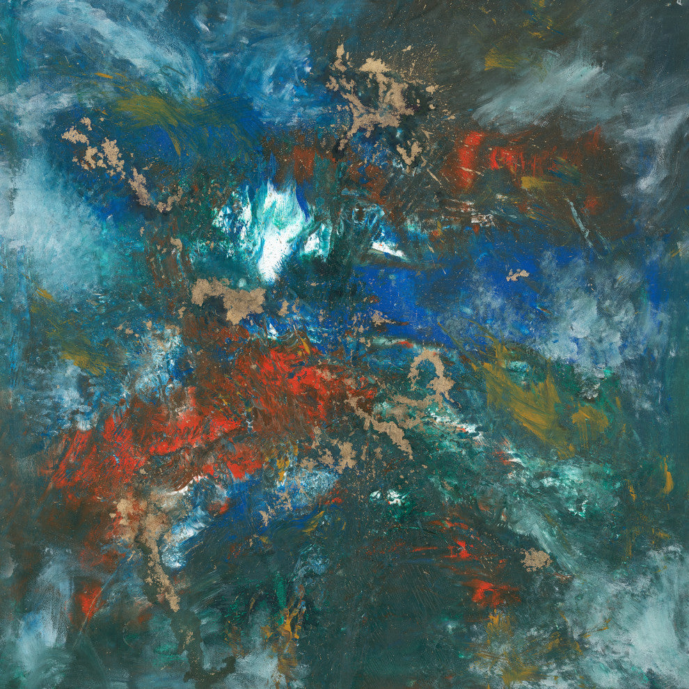 30x30 All Over the Place I, Unframed Artwork