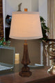Fangio Lighting 26" Resin Table Lamp With Antique Gold Finish