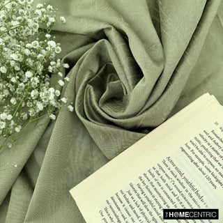 Taupe Green Art Silk Fabric By The Yard, 6 Yards For Curtain, Dress Wholesale