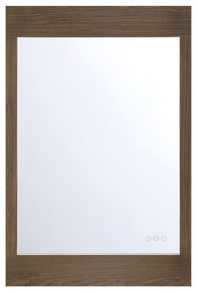 Mogano, Mirror, 24"x36", Dark Walnut