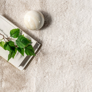 Nuloom Corra Faux SheepSkin Washable Rug, Off White 3' 6" x 6' Shaped