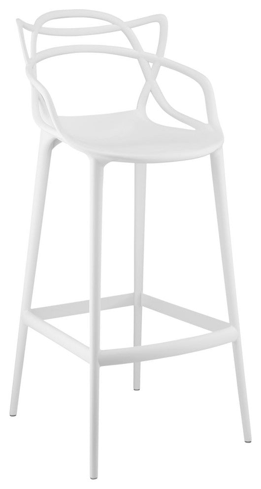 Entangled Bar Stool, White