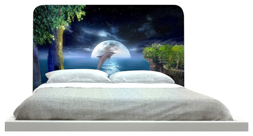 "Flying Dolphin" Headboard