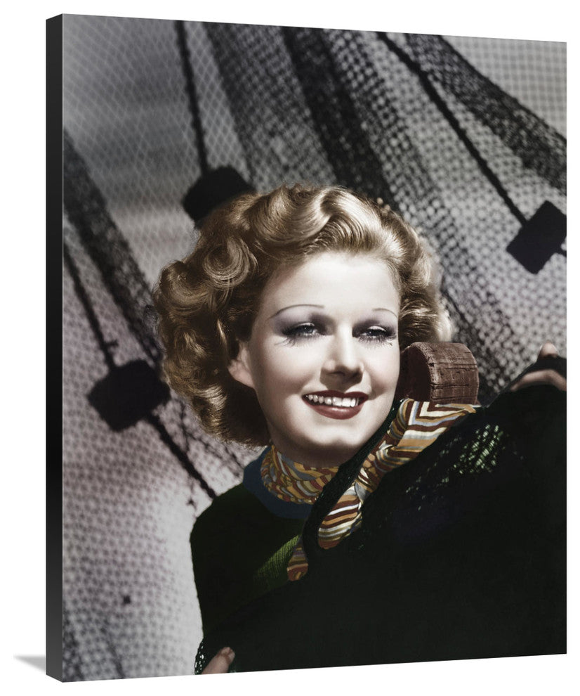 "Jean Harlow" Stretched Canvas Giclee by Hollywood Photo Archive, 29x36"