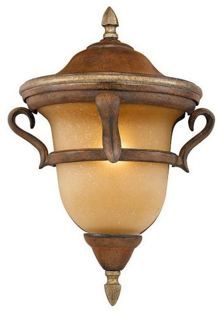 Kalco Tudor Golden Grain Hanging Light Fixture