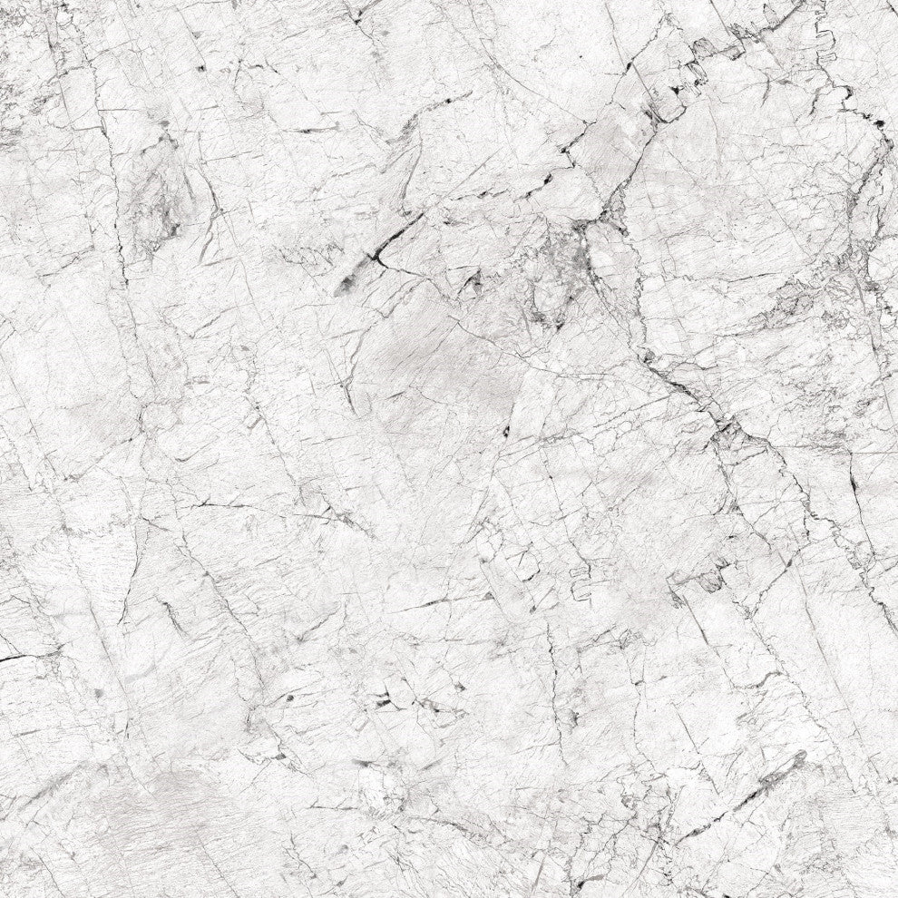 Tamigo Storage Dining Table, White Marble