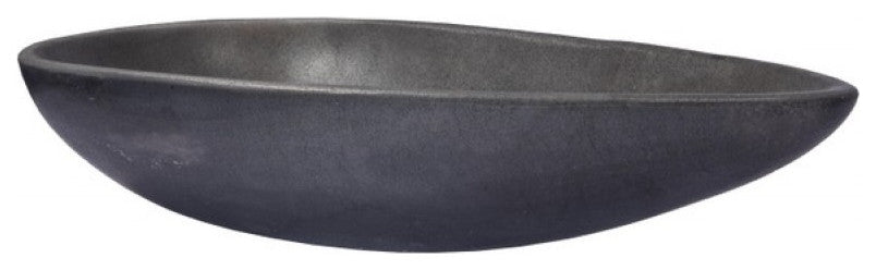 Eden Bath EB_S024LS-H Pod Shaped Vessel Sink - Honed Lava Stone