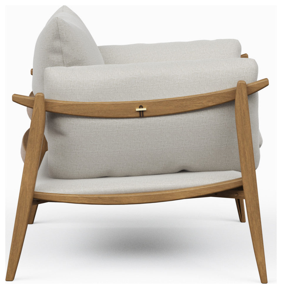 Hara, Accent Chair, Harvest Natural Upholstery, Nozes Frame