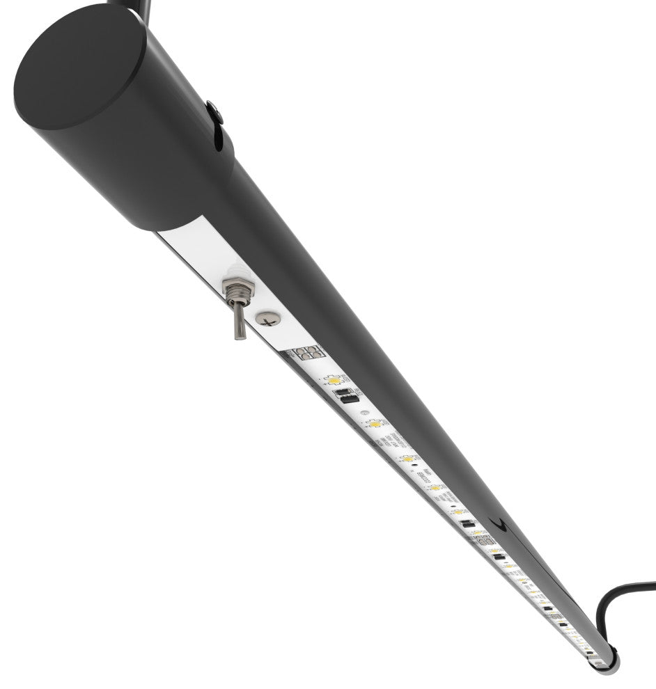Cocoweb Slim Line LED Picture Lights, Dimmable, Plug-In, Black, 30"