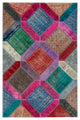 Rug N Carpet - Hand-Knotted Anatolian 5' 3" x 8' 0" Antique Patchwork Area Rug