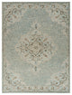 9' X 12' Blue Wool Hand Tufted Area Rug
