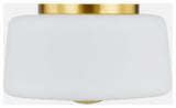 Mitzi Ciela Flush Mount Aged Brass