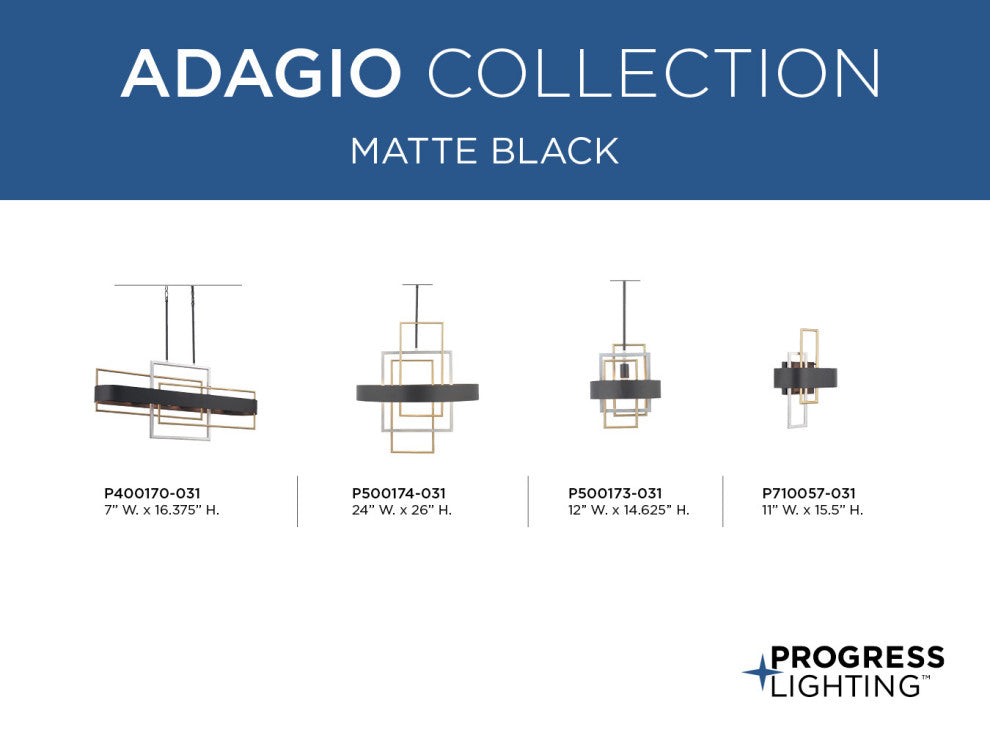 Adagio Collection Six-Light Pendant