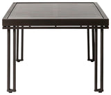 Patinero Charcoal Satin Finish Patio Coffee Table