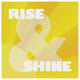 "Morning Sentiments - Rise and Shine" Digital Paper Print by BG.Studio, 32"x32"