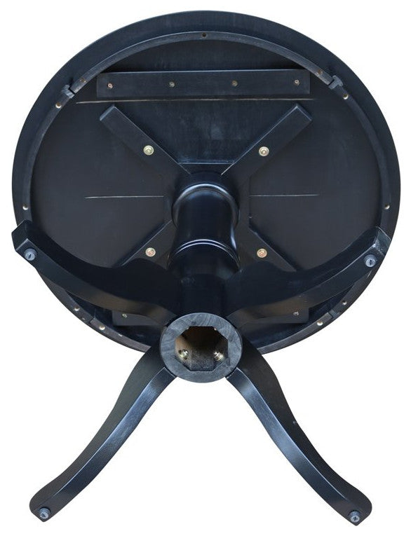 International Concepts 30" Round Dining Table in Black