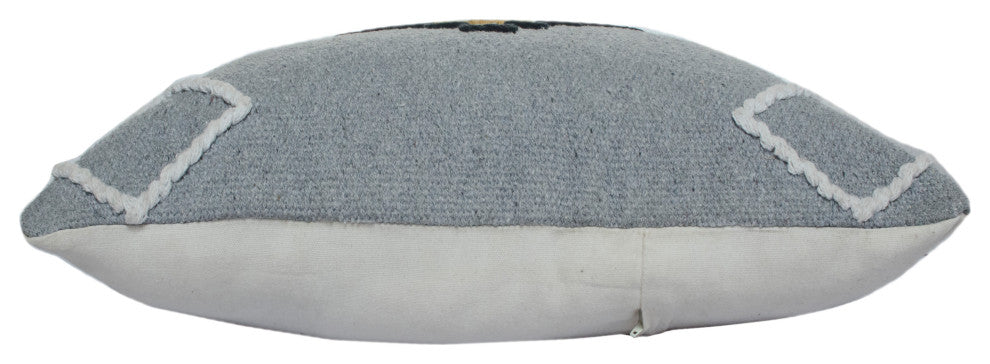 Scandinavian Diamond Motif Throw Pillow