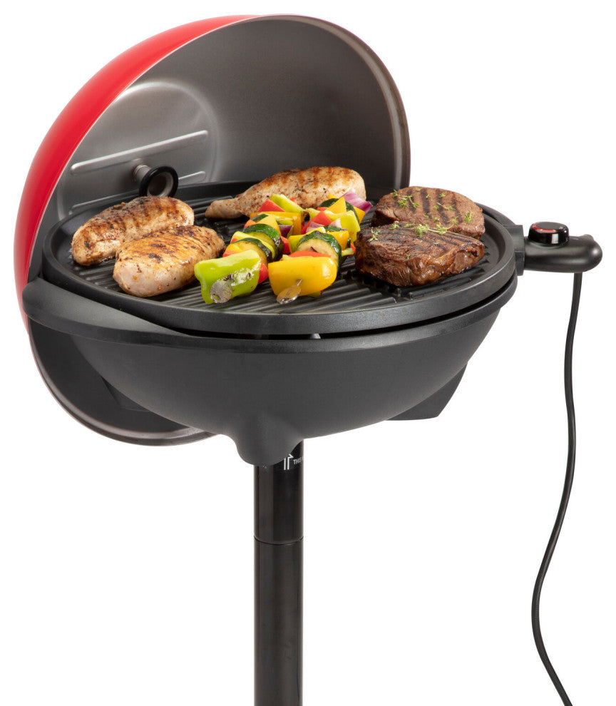 2-in-1 Outdoor Electric Grill