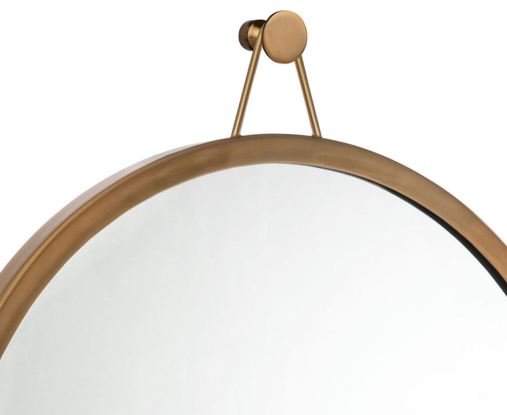 Rowan Brass Mirror