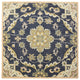 HAND TUFTED WOOL ECO-FRIENDLY AREA RUGS - Square,Charcoal,Oriental