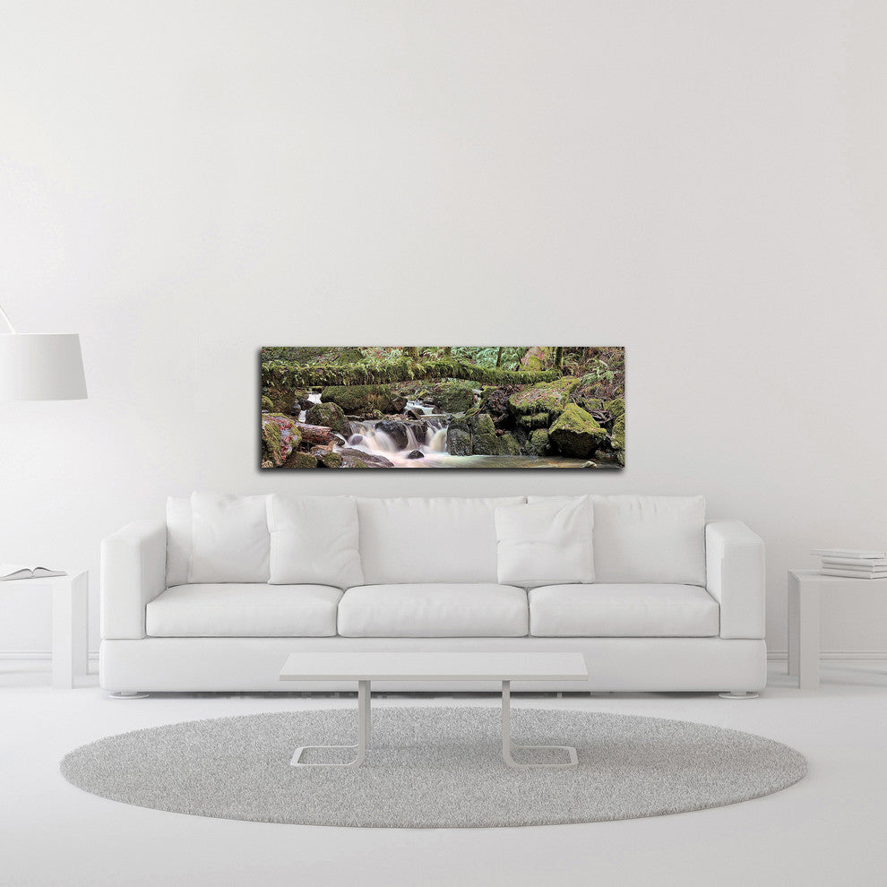 Canyon Falls No. 11 by Alan Blaustein, Print on Canvas, 48" x 16"