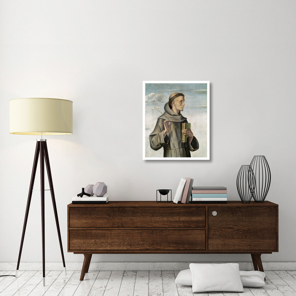 "Saint Anthony" Digital Paper Print by Antonio Vivarini, 27"x32"