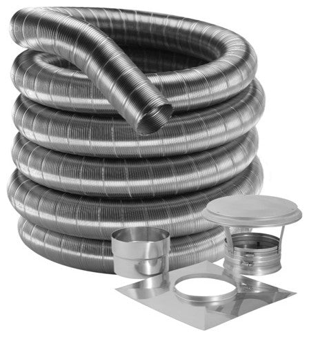 6"Diameter 20 Feet Stainless Steel Flex Kit