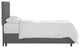 Ana Twin Square Bed, Zuma Charcoal