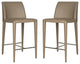 Safavieh Garretson Counter Stools, Set of 2, Taupe