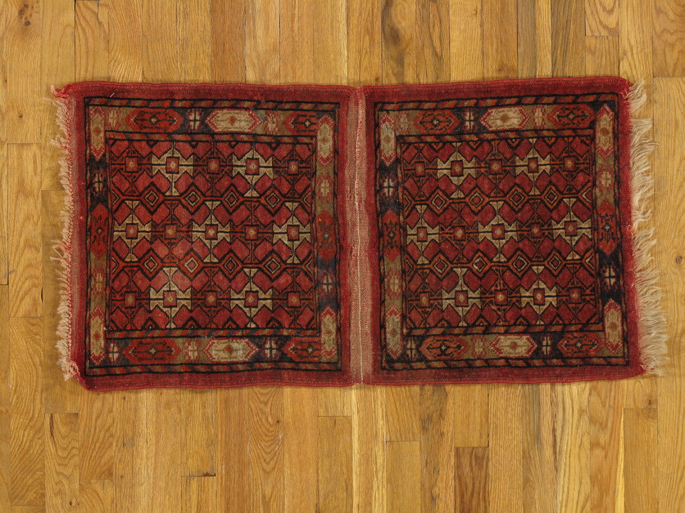 Turkeman Bag Rug, 1'8"x3'2"