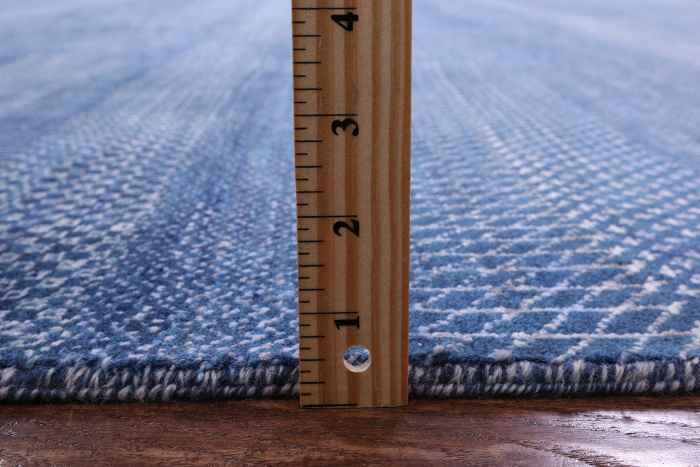 8' 11" X 12' 2" Wool and Silk Savannah Grass Handmade Rug Q11996