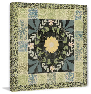 "Agapanthus" Painting Print on Wrapped Canvas