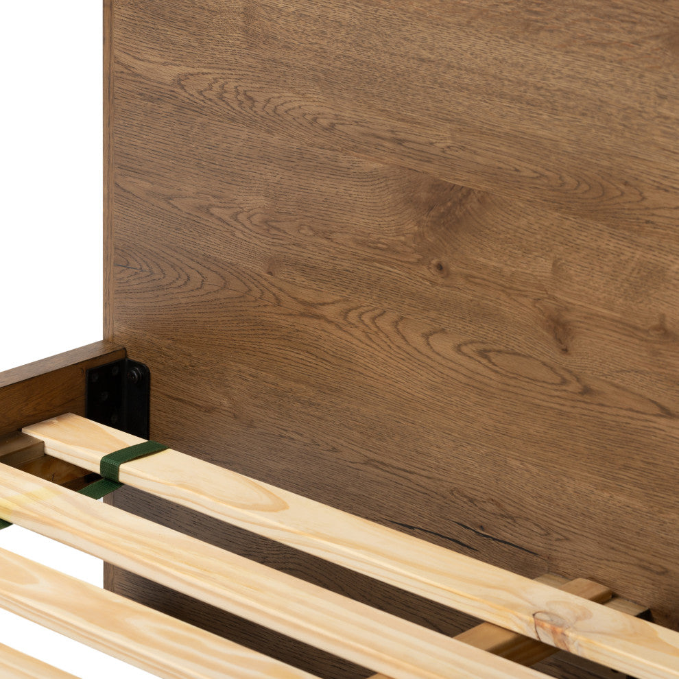 Eaton Bed-Amber Oak Resin- King