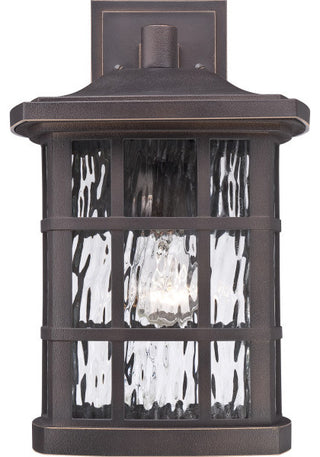 Stonington 1-Light Outdoor Lantern, Mystic Black