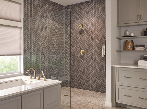 Delta Trinsic Roman Tub With Hand Shower Trim, Champagne Bronze, T4759-CZ