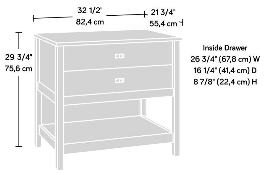Cottage Road Lateral File Ro/Lo Top