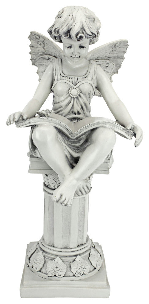 British Reading Fairy Statue