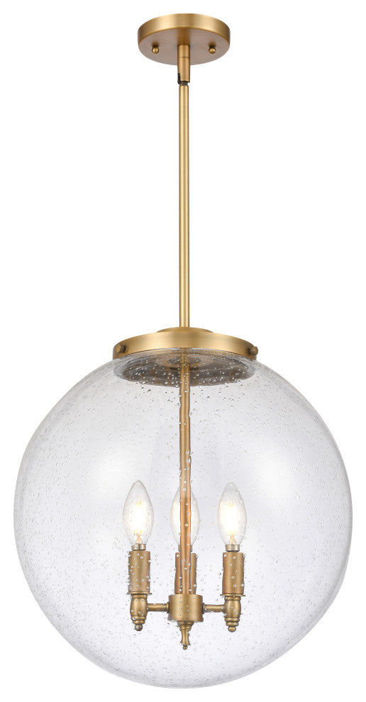 INNOVATIONS 221-3S-BB-G204-16-LED 3-Light Pendant Brushed Brass
