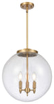 INNOVATIONS 221-3S-BB-G204-16-LED 3-Light Pendant Brushed Brass