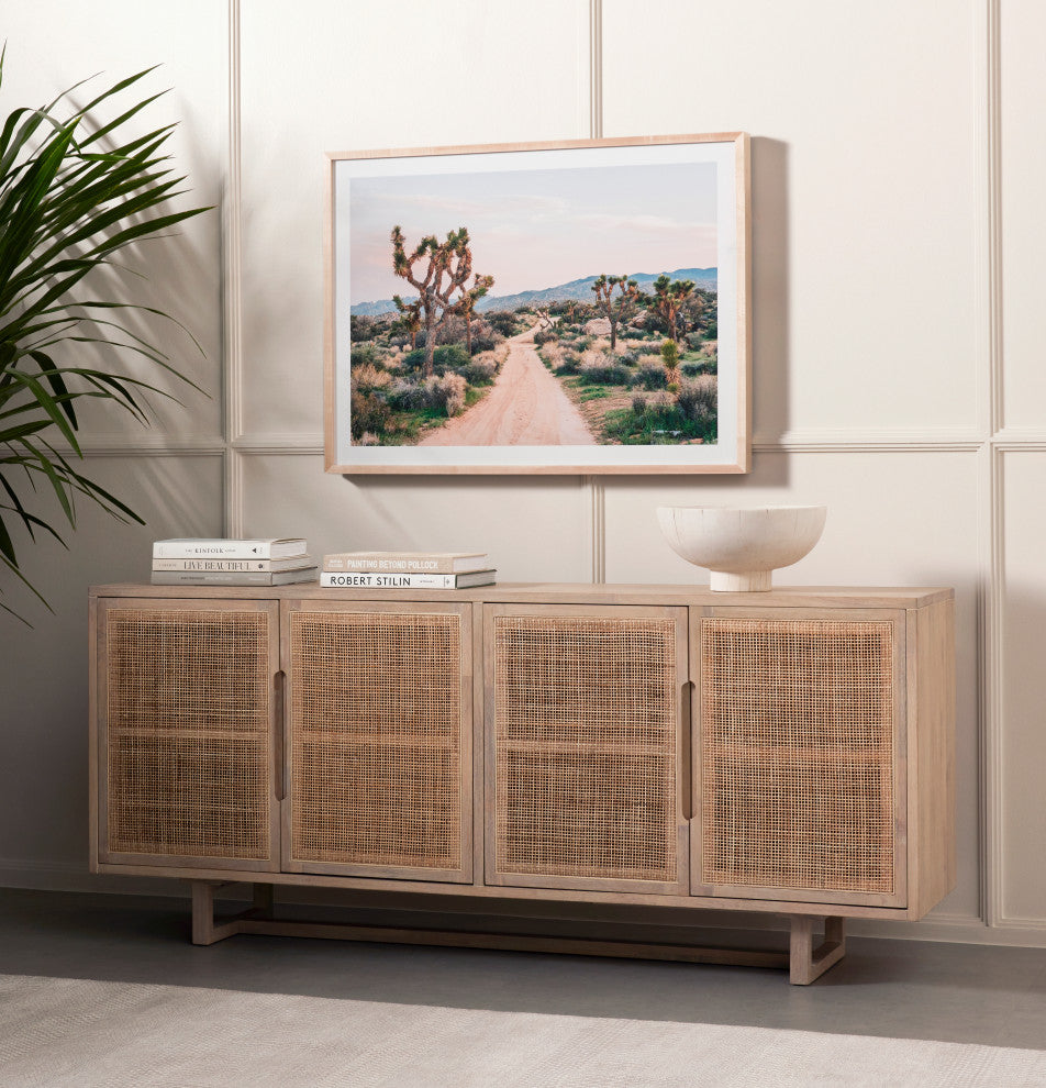 Clarita Sideboard-White Wash Mango