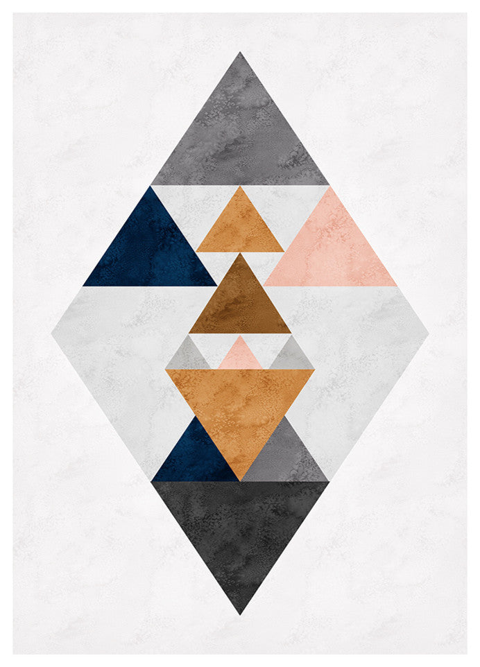 "Contempo Three" Paper, 36"x36"