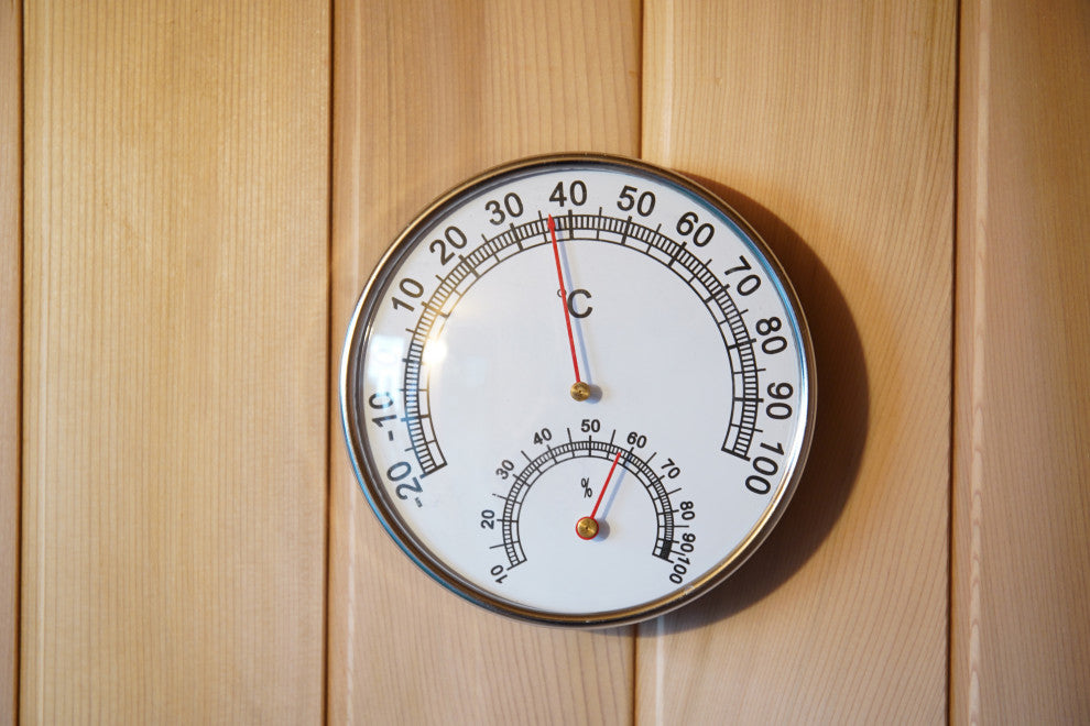 Charleston 4-Person Indoor Traditional Sauna with 6 kW Harvia Heater