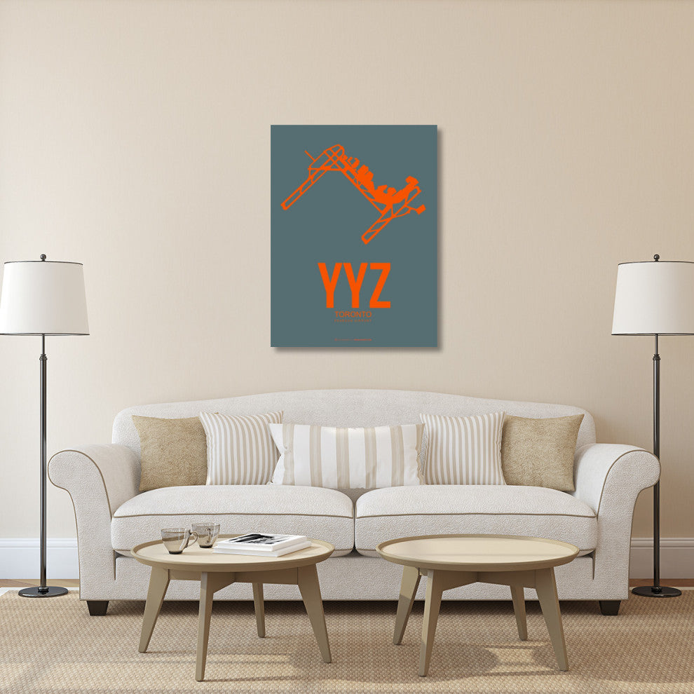 "YYZ Toronto Poster 1" Fine Art Print