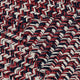 Colonial Mills Corsica CC29 Patriotic Indoor/Outdoor Area Rug, Rectangular 2'x8'