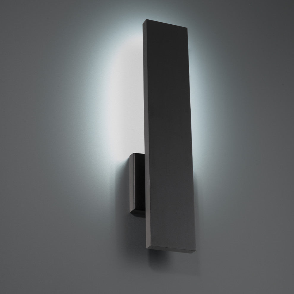 Stag LED Outdoor Wall Light in Black