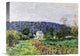 "Hills Surrounding Paris" Stretched Canvas Giclee by Alfred Sisley, 16"x12"