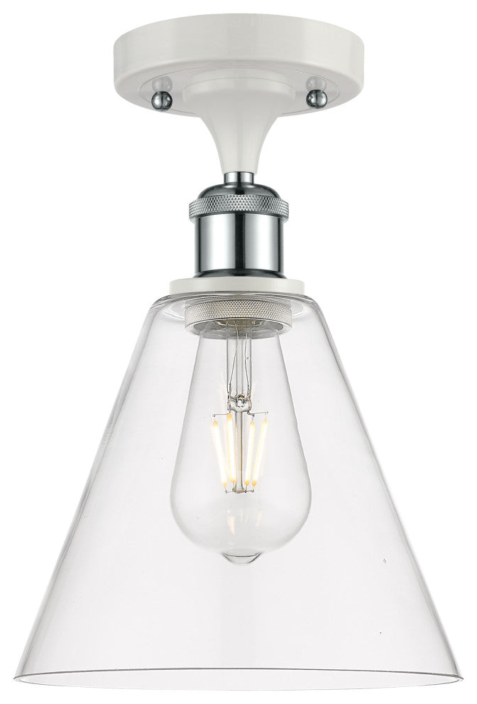 Innovations 516-1C-WPC-GBC-82-LED 1 Light Semi-Flush Mount